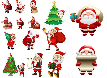 圣诞老人剪贴画
