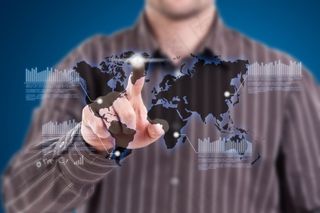 高科技触屏,背景元素