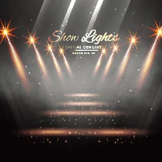 闪耀唯美舞台灯