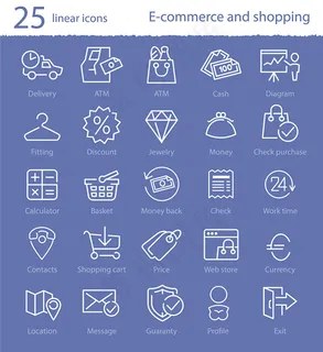 网络商务图标,免抠元素,背景元素 网络商务图标,免抠元素,背景元素