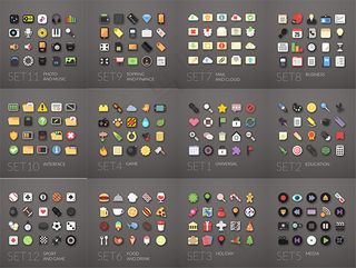 时尚图标矢量,免抠元素