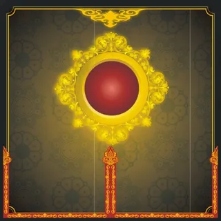 华丽边框背景,背景元素