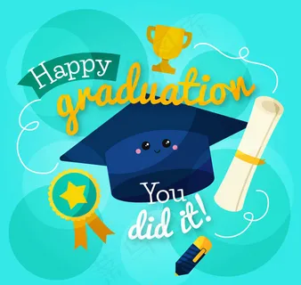 博士帽和毕业证