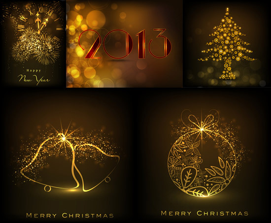 圣诞节背景矢量