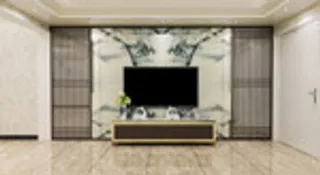 大理石电视背景墙
