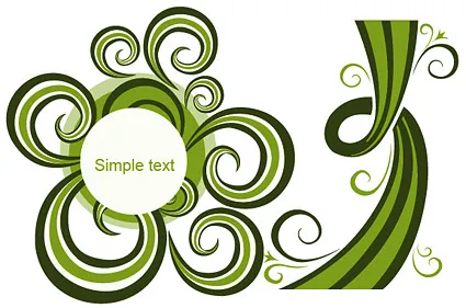 时尚实用的花纹eps,ai矢量模版下载