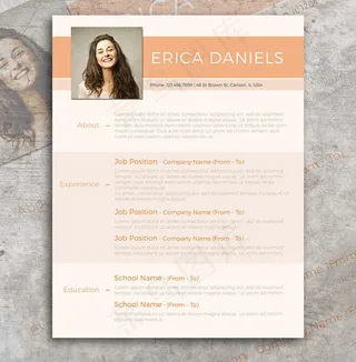 现代简历模板