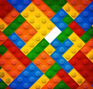 乐高积木背景