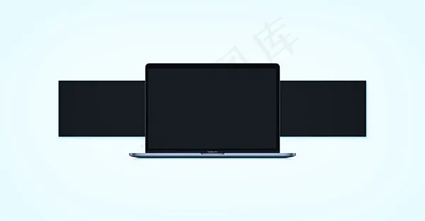 MacBook样机(5000X2600(DPI:72))psd模版下载