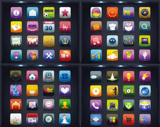 网站图标矢量,免抠元素