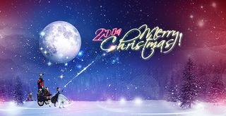 圣诞节魔法海报