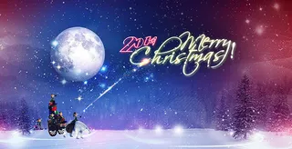 圣诞节魔法海报