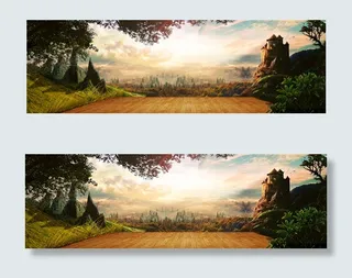 淘宝鞋类店铺背景