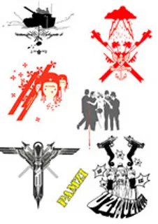 类潮流图案元素2