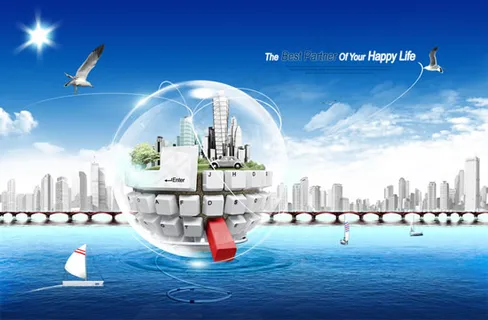 创新网络商务,背景元素