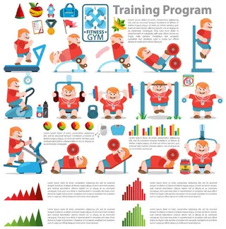 减肥瘦身信息图表