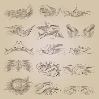 精美装饰花纹05