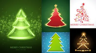 创意圣诞树设计