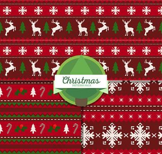 圣诞节无缝背景