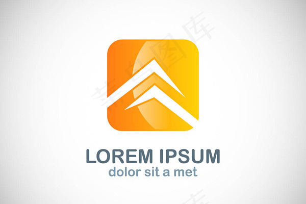 方形企业logoeps,ai矢量模版下载