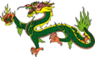 矢量彩色龙纹_32