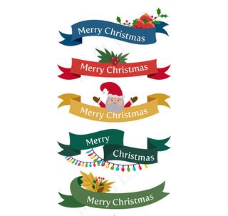 圣诞节祝福条幅