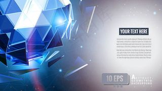 抽象立体球状背景