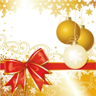 圣诞蝴蝶结挂球