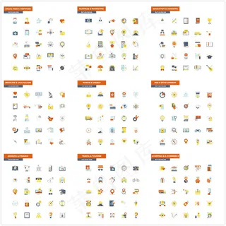 简约图标设计,免抠元素 简约图标设计,免抠元素