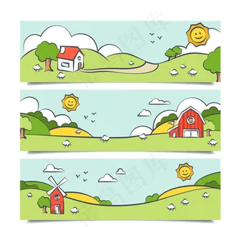 郊外风景banner