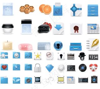 多主题创意图标,免抠元素