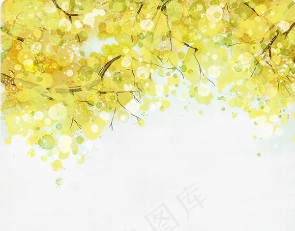 古风水彩插画