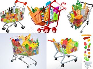 超市商品购物车
