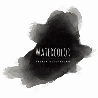 水墨晕染纹理背景