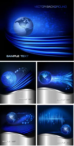 商务地球星空背景,背景元素