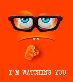 卡通我在看你表情