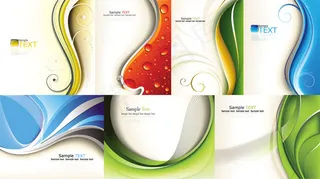 动感线条背景,背景元素