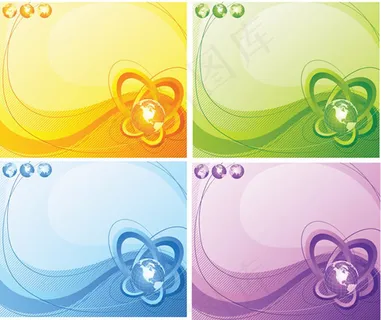 线条科技系列背景,背景元素