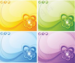 线条科技系列背景,背景元素