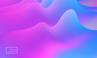 多彩酷炫渐变背景