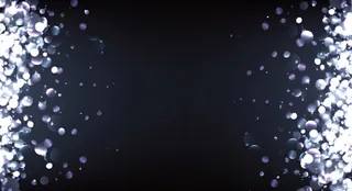 黑色背景上的光斑