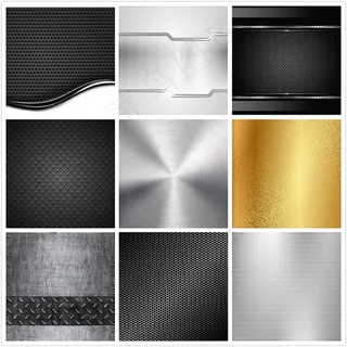 金属材质矢量背景