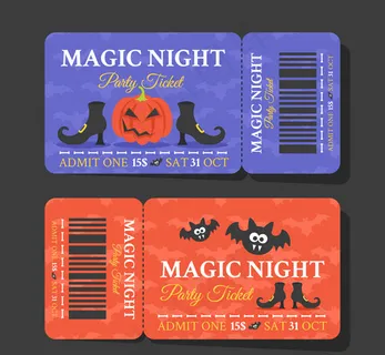 万圣夜派对门票