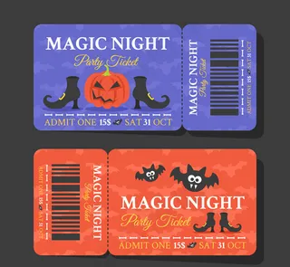 万圣夜派对门票