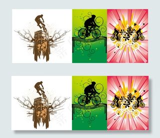 矢量自行车运动