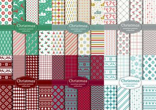 圣诞节背景元素