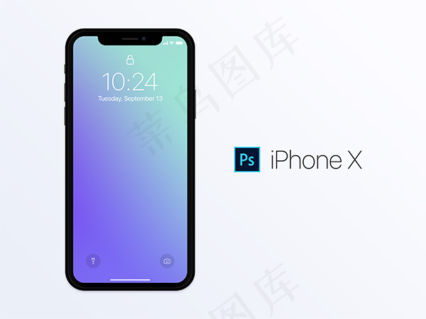 iPhoneX产品样机psd模版下载