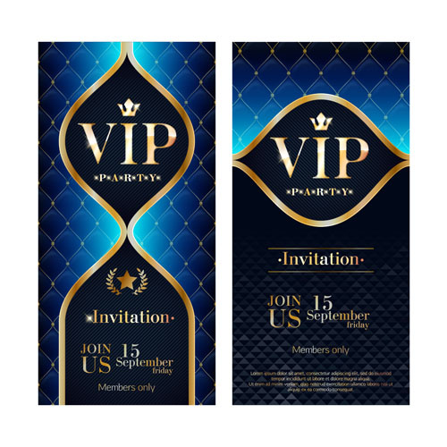 VIP邀请函eps,ai矢量模版下载