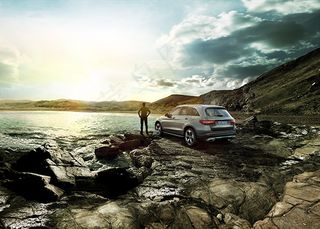 奔驰SUV汽车广告