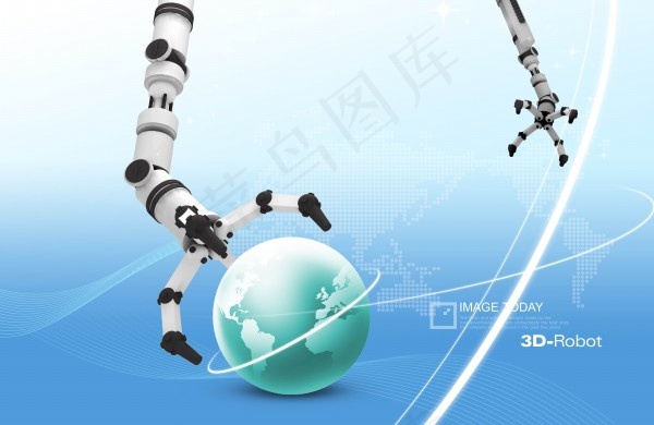 机器手臂psd
